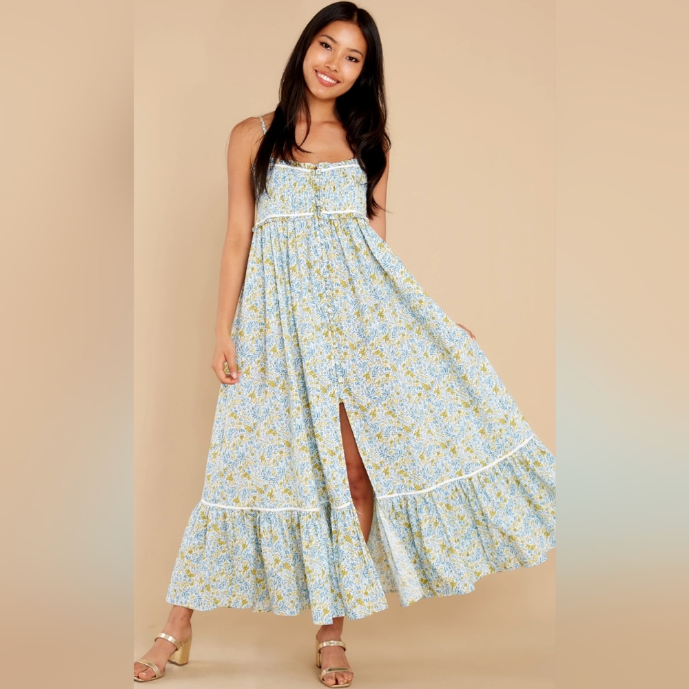 Floral maxi dress